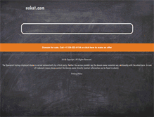 Tablet Screenshot of nokat.com